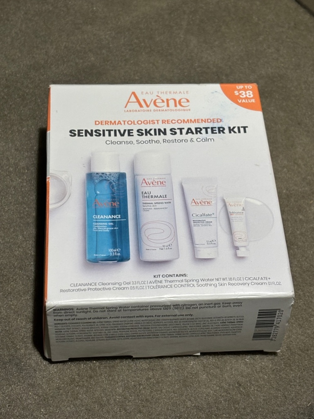 Avene Sensitive Skin Starter Kit - New in Box